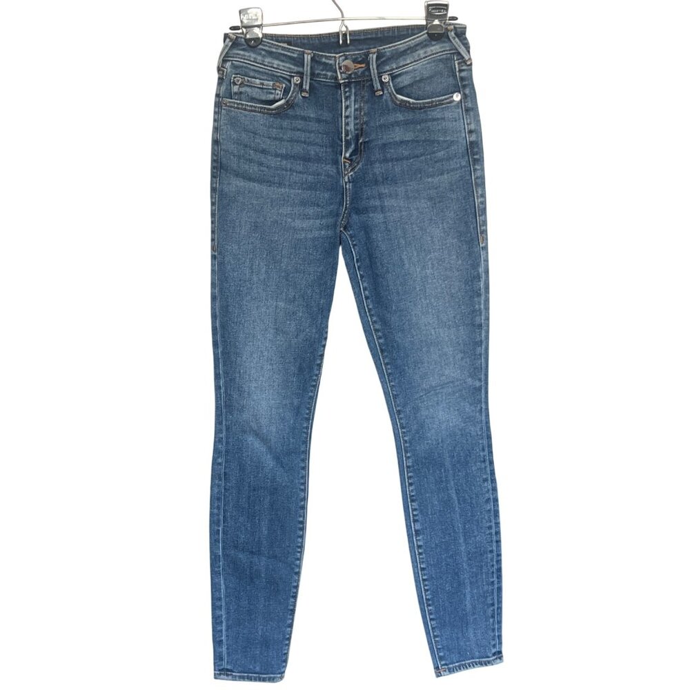 True Religion Halle Super Skinny Fit Blue Denim Jeans Womens Size 27